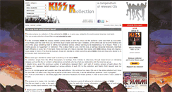 Desktop Screenshot of kiss-kollection.com